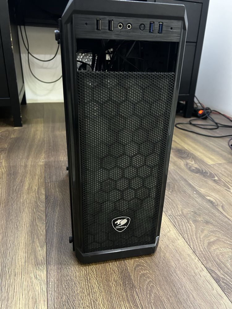 Корпус Cougar MX330-G (Midi-Tower, стекло, ATX/mATX/ITX)
