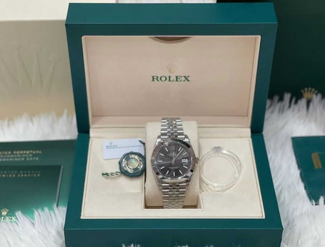 Rolex Datejust 41 Steel Dark Rhodium