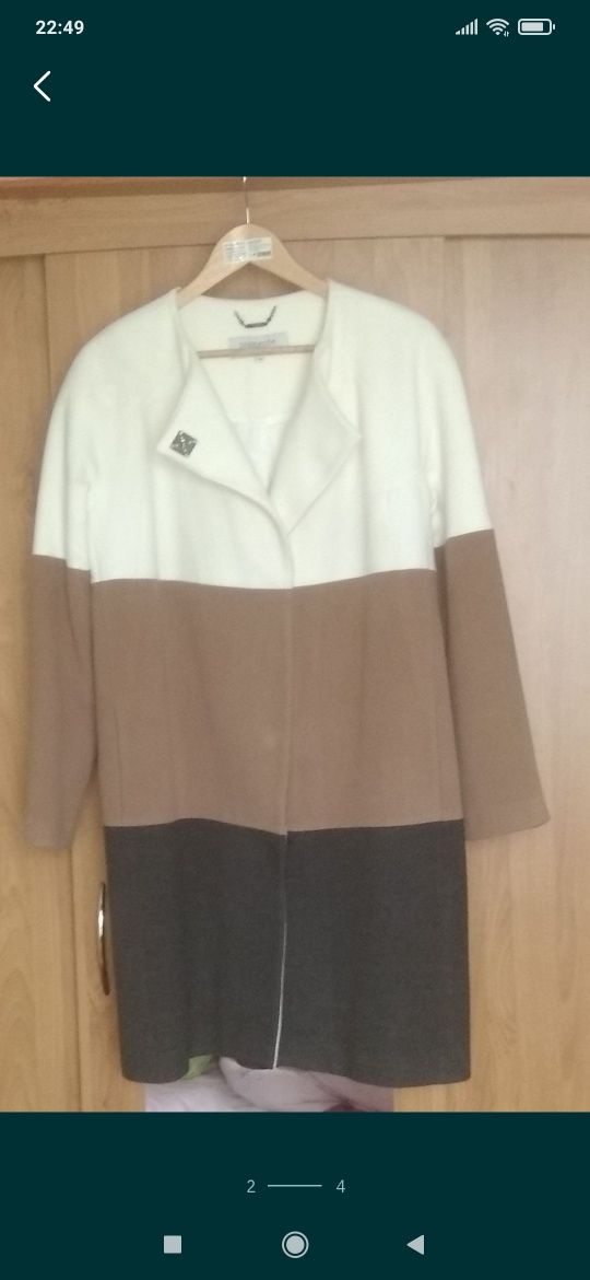 Пальто кашемир ,52-54 размер