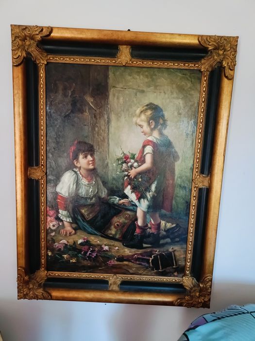 Tablou pictura abstract