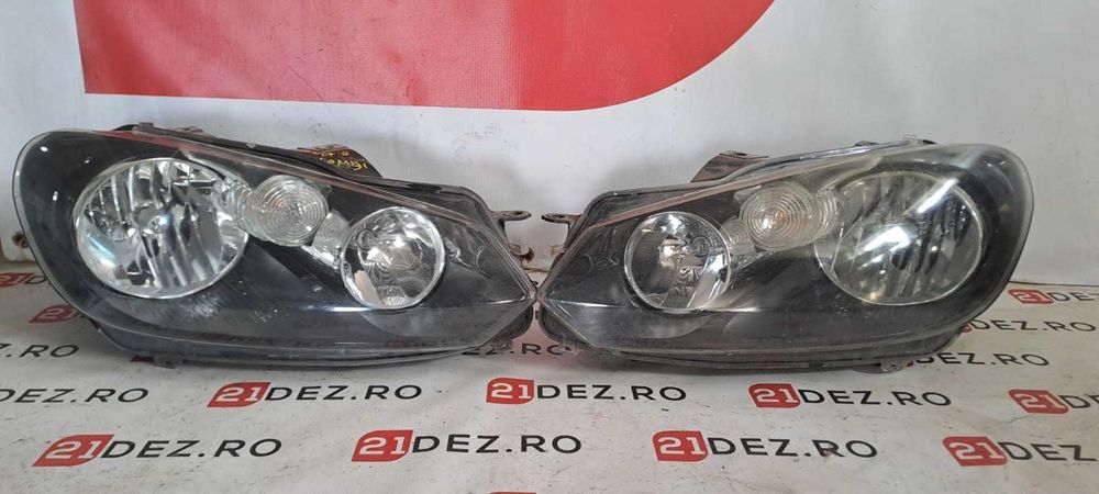Faruri / Far stanga far dreapta VW Golf 6 Halogen / Hatchback , Break