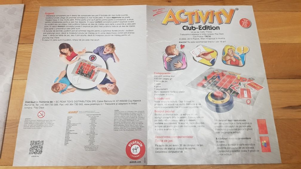 Joc Activity Club Edition, ca NOU
