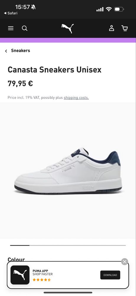 Бели кецове Puma