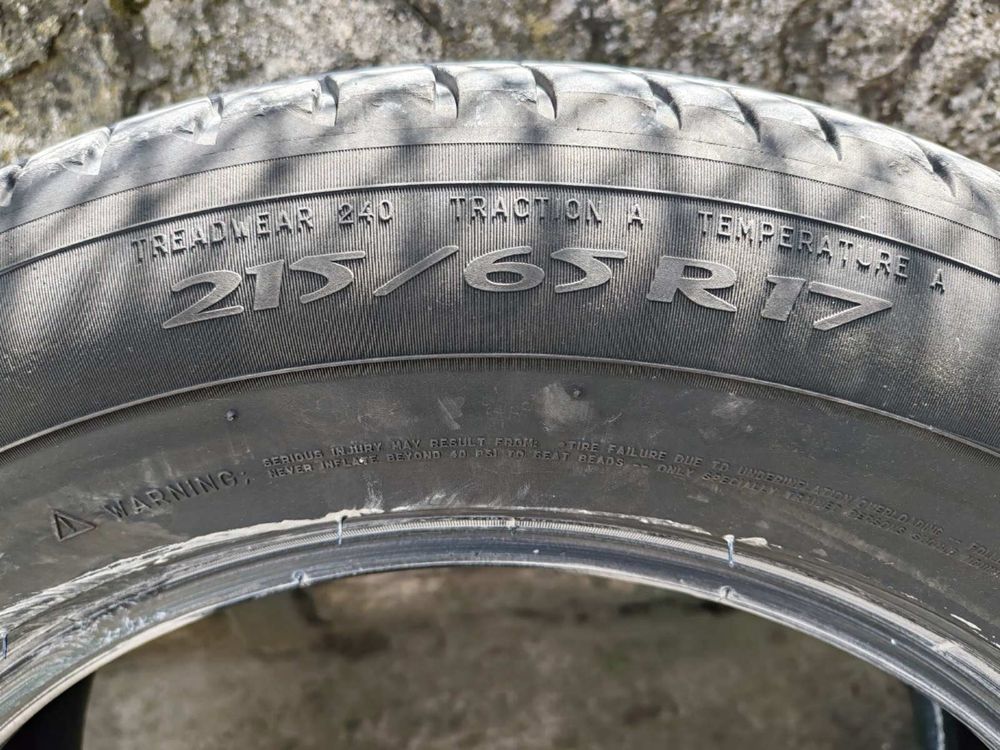 Гуми като нови 215/65/17 michelin primacy