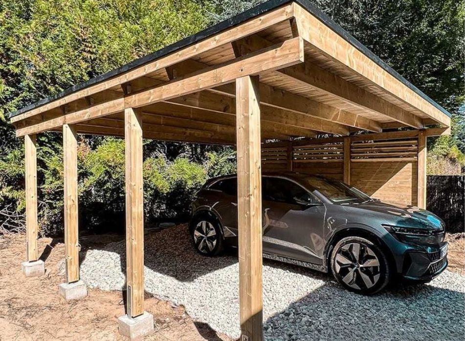 Mobilier de gradina terase si foisoare din lemn trata si uscat