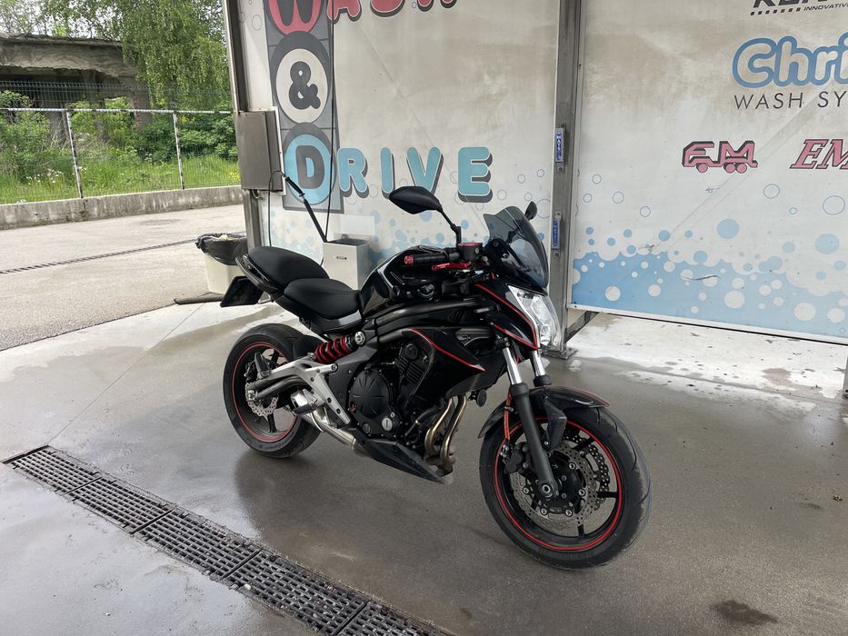 Слюда ветробран  GIVI за мотор Kawasaki er6n