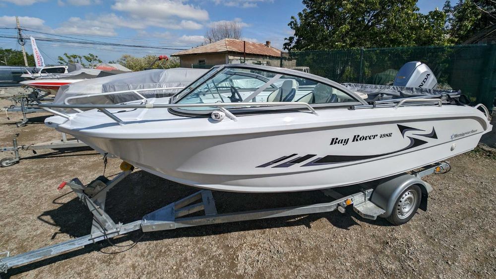 Barca din aluminiu Bay Rover 498R + Peridoc + Motor