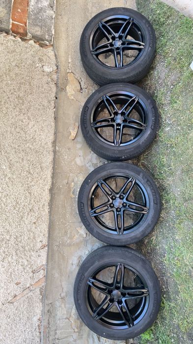 MICHELIN R18, si jante Schwarz