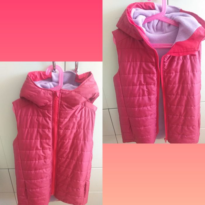 Жилет и куртки весна-осень на девочку