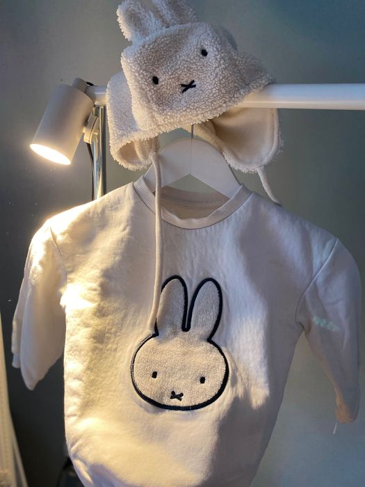 Детска памучна блуза и шапка Мифи