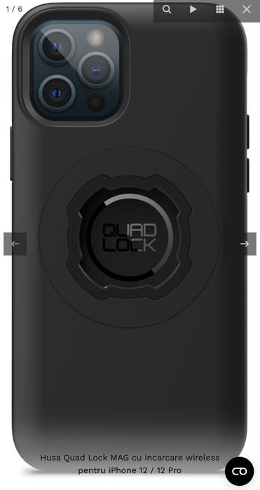 Husa quadlock magsafe iphone 12 / 12 Pro