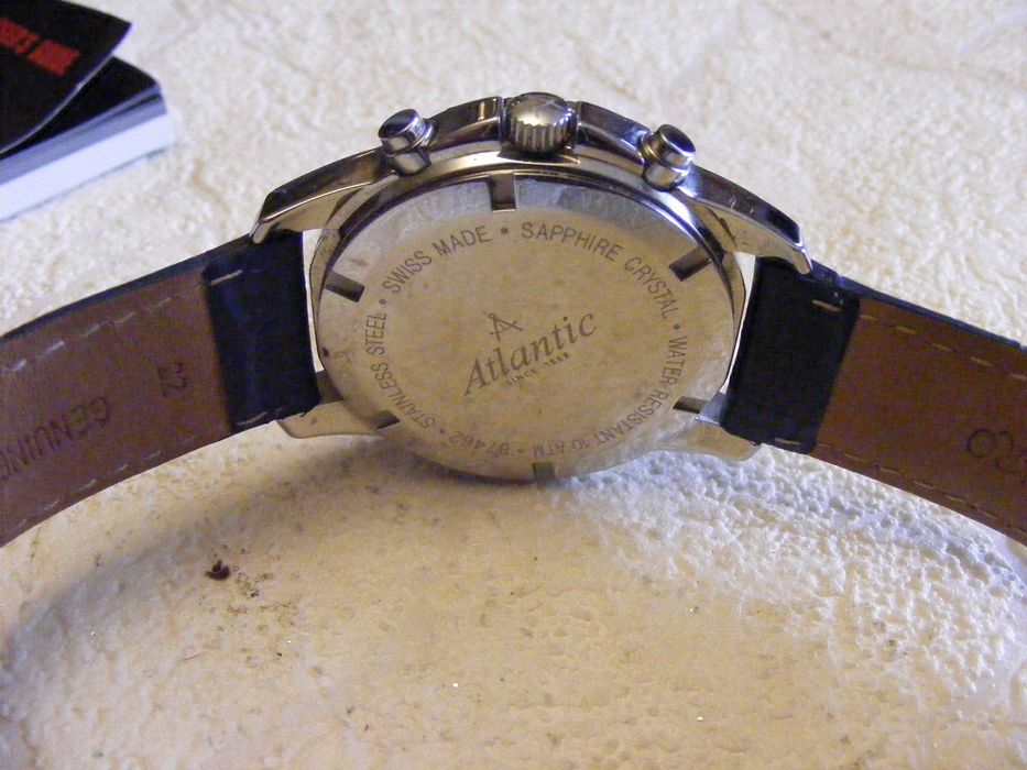 Atlantic Seasport Men Diver Chronograph 100 M.