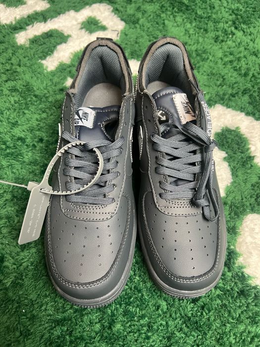 Nike Air Force 1 love OFF WHITE grey noi cu cutie 43