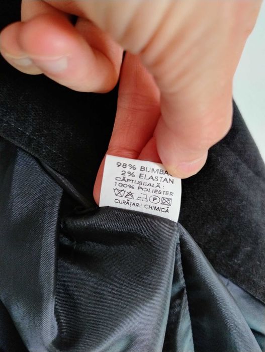 Sacou barbati - bumbac 98%, marimea 46