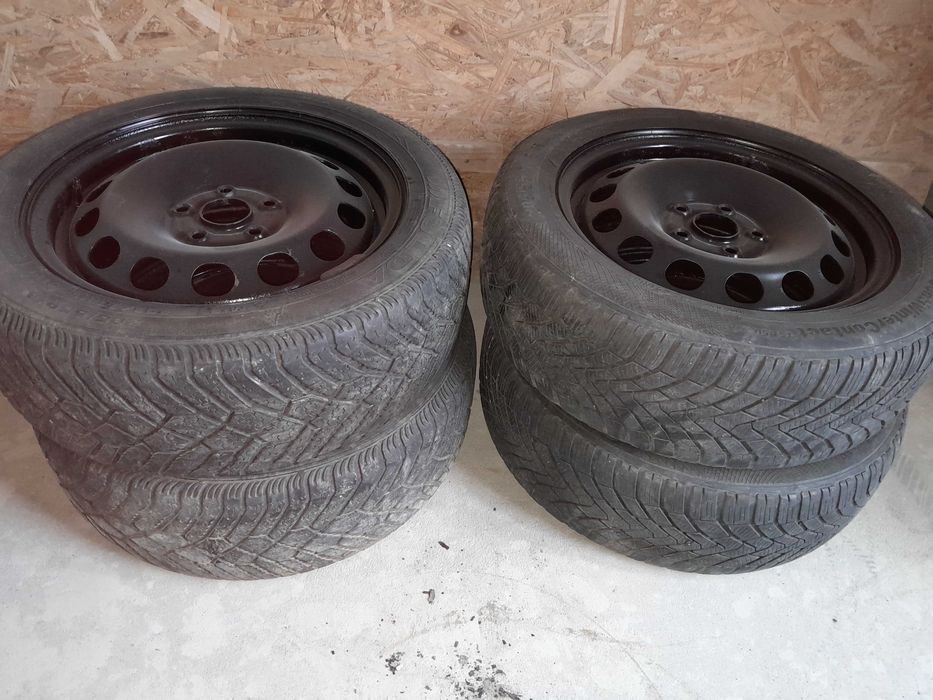 4 Anvelope m+s 205/55/16 91 T +4 jante