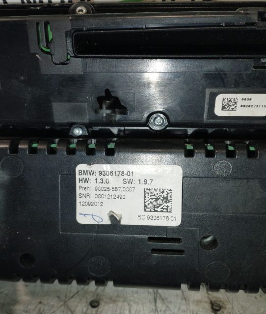 Comanda clima 9306178 BMW Seria 7 F01/F02