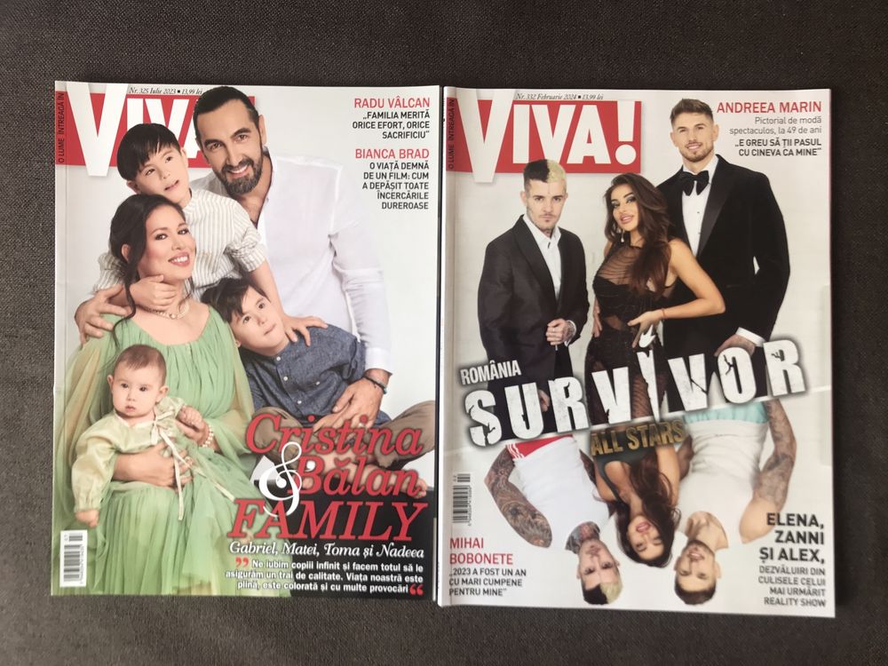 Reviste VIVA si OK Magazine