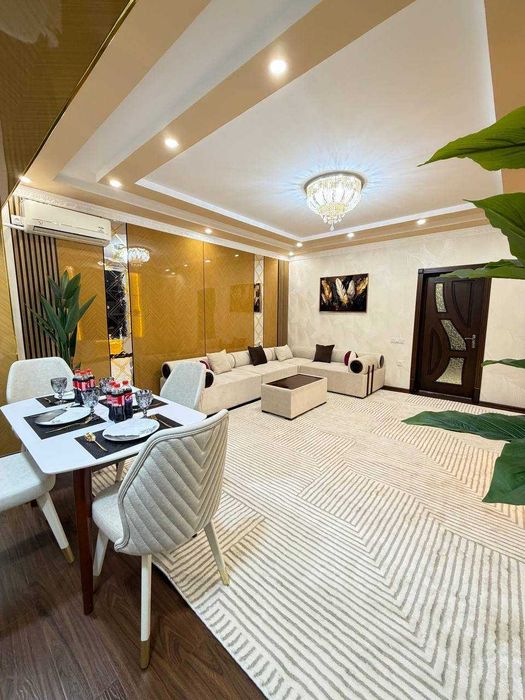 ;Chilonzor‼️3xona yevro tamirlangan 71m2 mebel va texnikalari 12daha