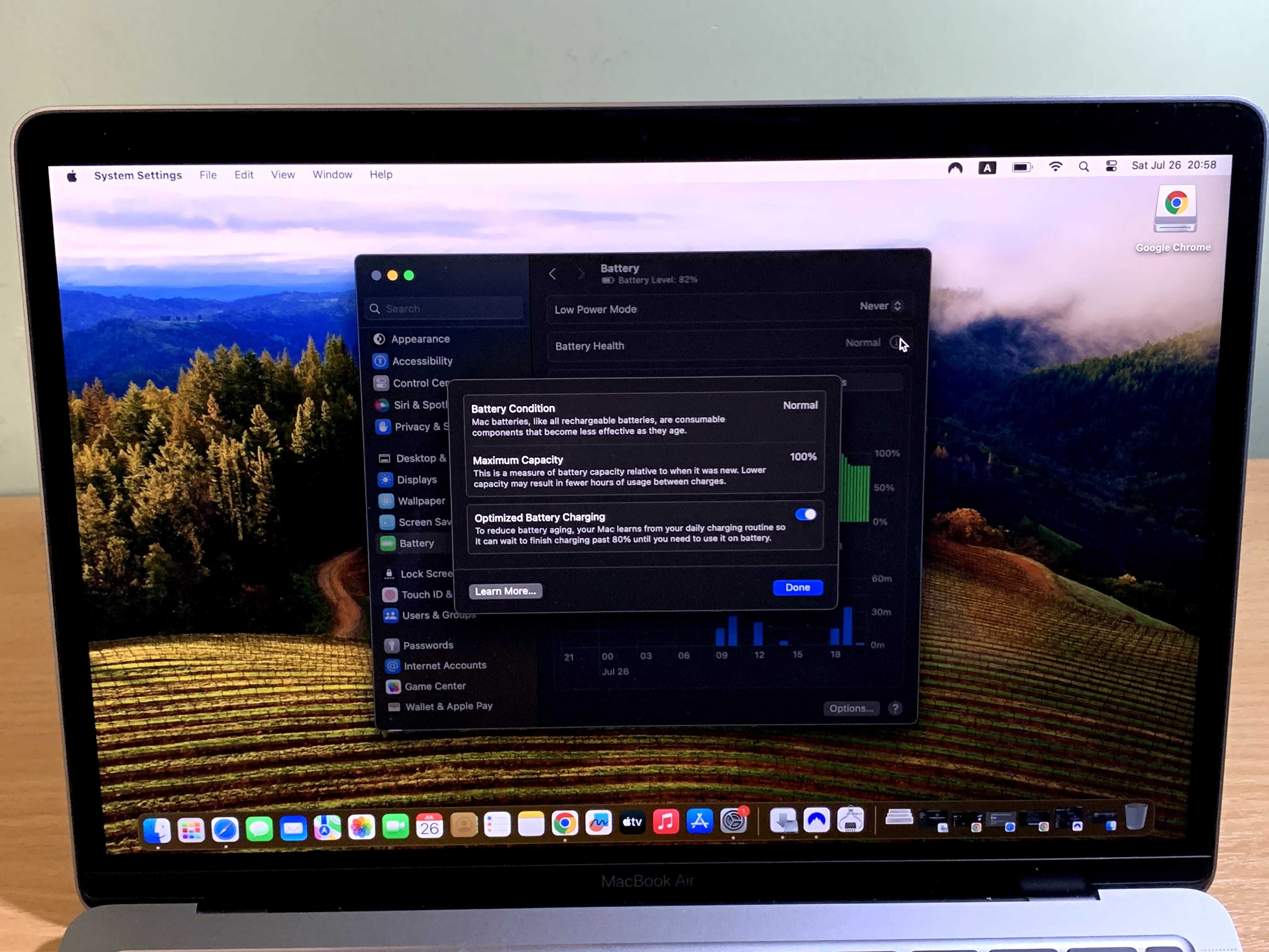 Macbook Air M1 (2020) Space Gray