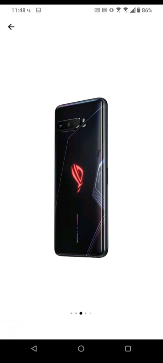Asus ROG 3, 512 GB ,12 GB RAM,5G .