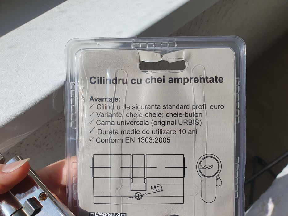 Butuc original Yale 30/40 cilindru cu chei amprentate