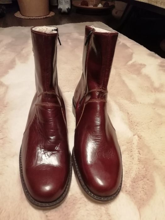 Ghete piele cu blana BENELLI nr. 42 - noi