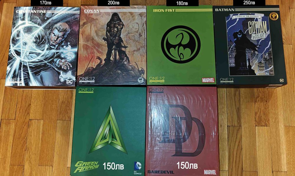 MEZCO Колекция: Conan, Nosferatu, Vapor, TMNT, Iron Fist, Ghost Rider