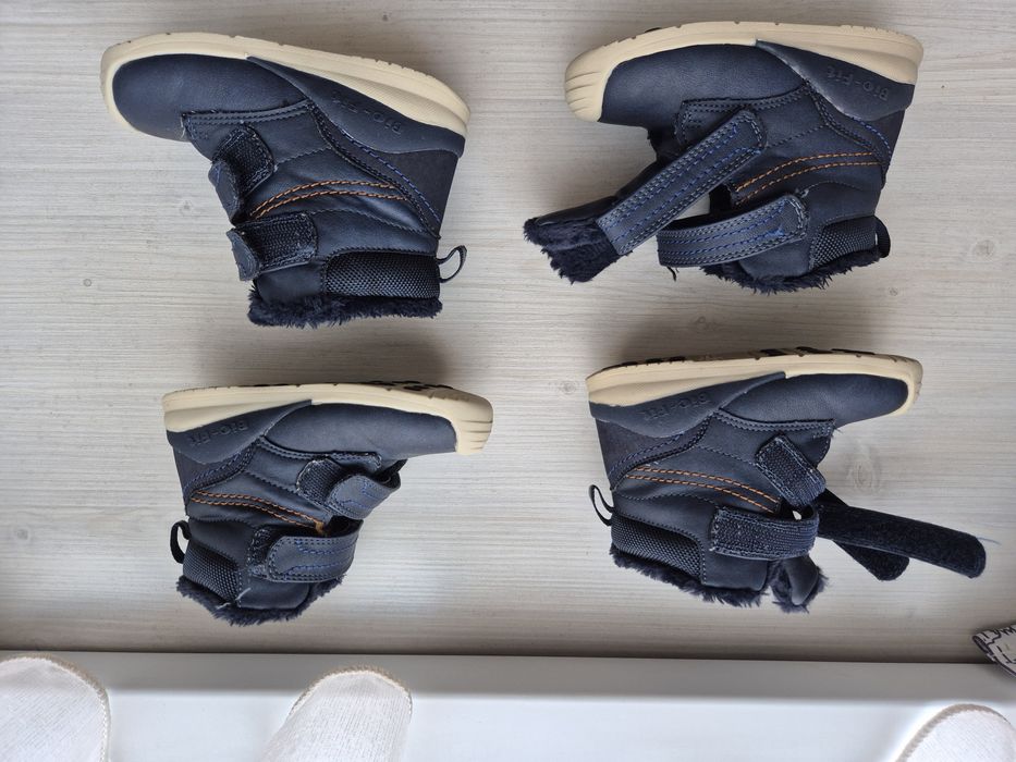 Ghete iarna copii, marime 22 si 23, talpa Bio-Fit