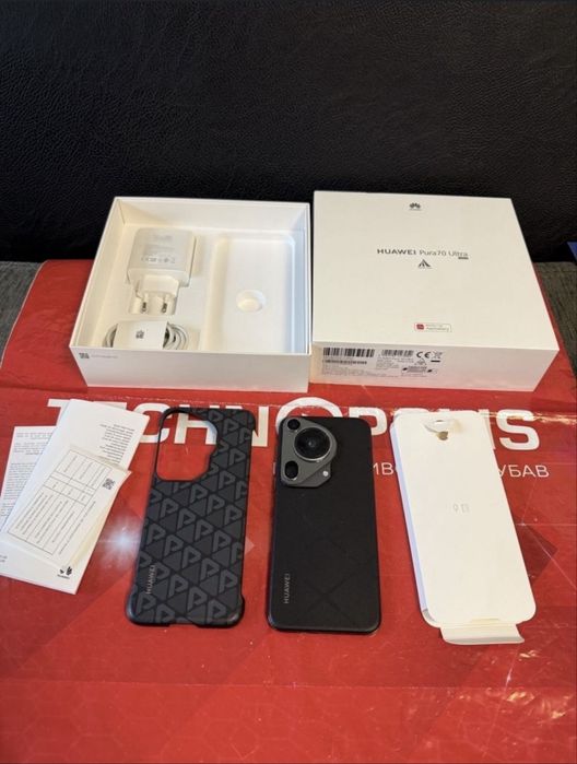 512GB Huawei Pura 70 Ultra Технополис Гаранция 2026 Black | Black
