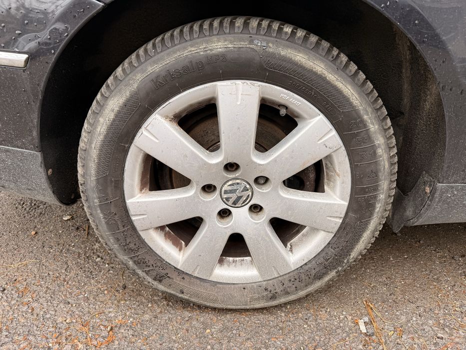 Jante aliaj 16” 5x112 vw Passat B6 B7 Golf 5 6 7 cu anvelope iarna