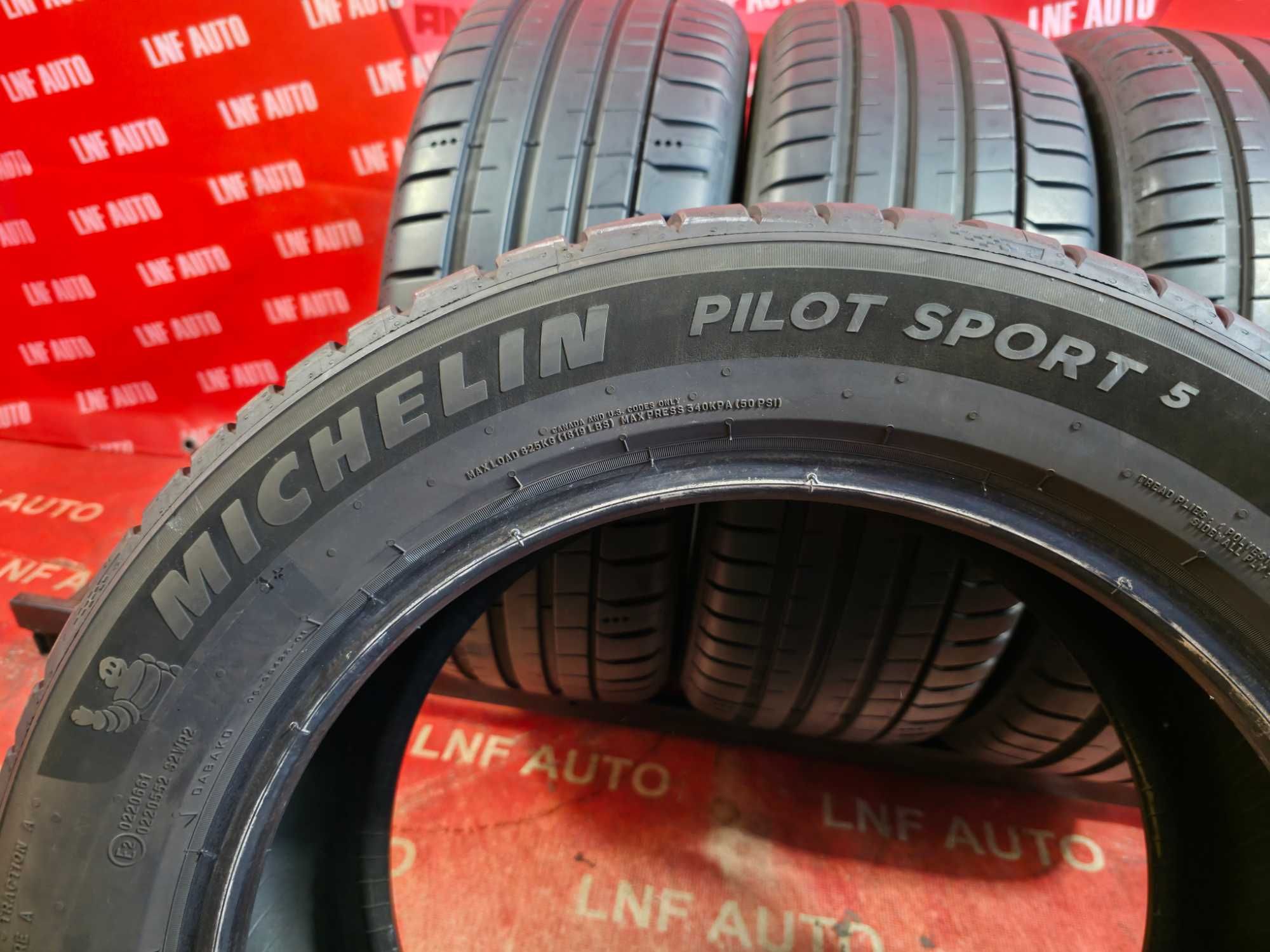 Anvelope de VARA - 225/55/17 - Michelin PS5 - CA NOI - DOT 2024 !