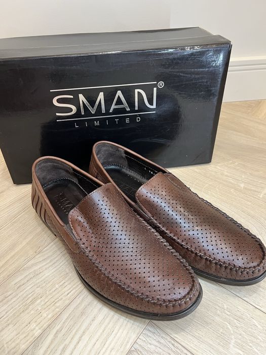 SMAN Limited Кожаные мокасины 41р