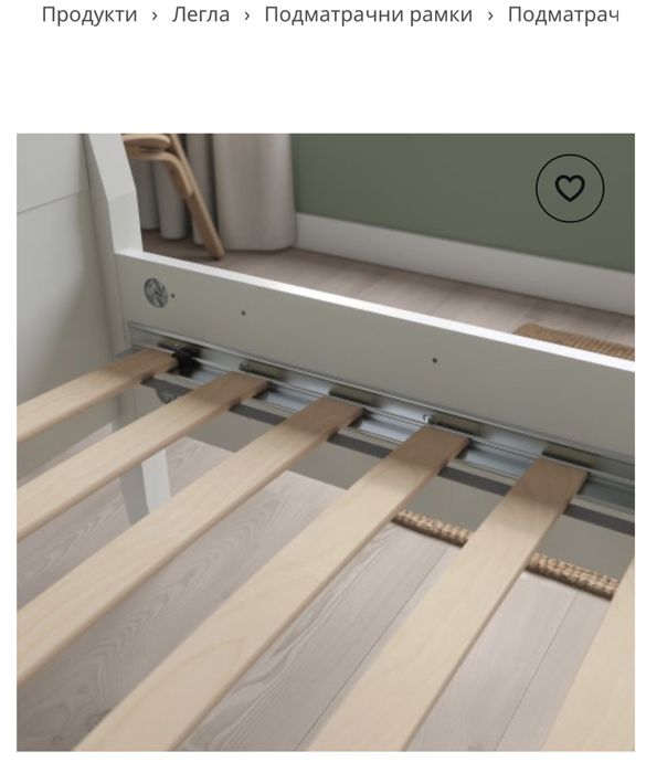 Ikea LURÖY Подматрачна рамка luroy 2 по 160х200
