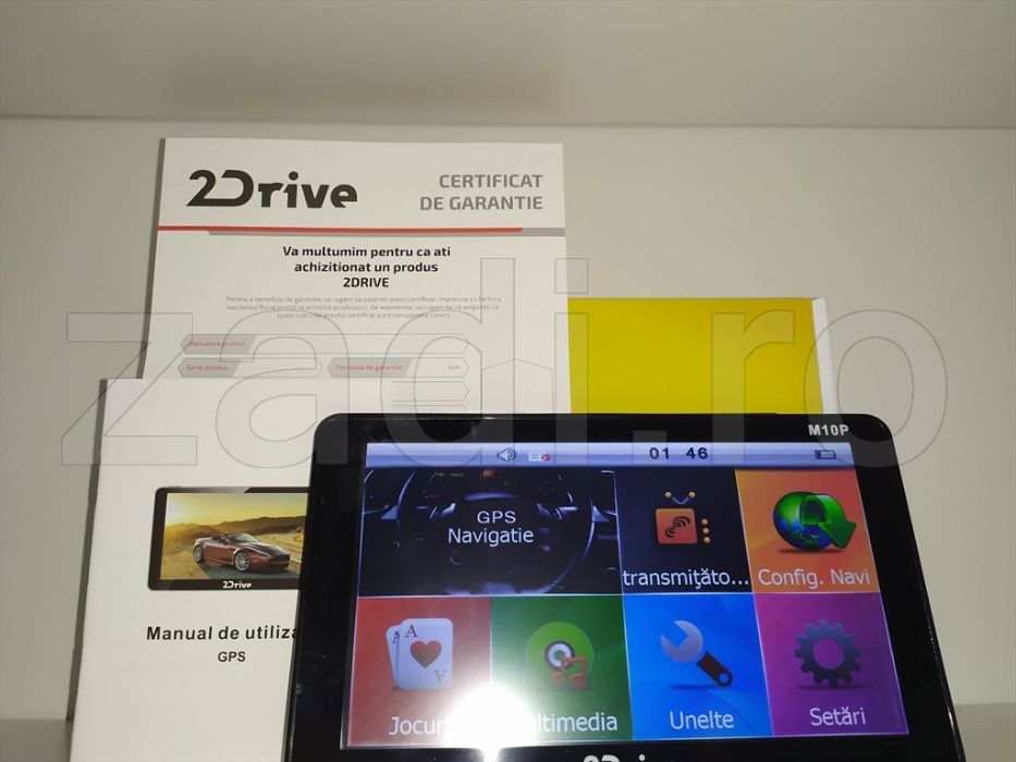 Sistem navigatie Profesional - 2Drive produs de Serioux-ecran 7"