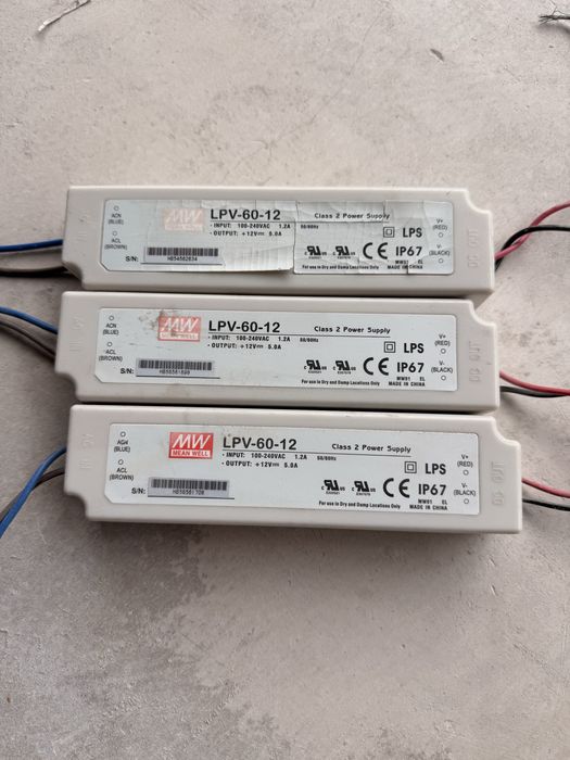 Захранване Импулсно LED MEAN WELL LPV