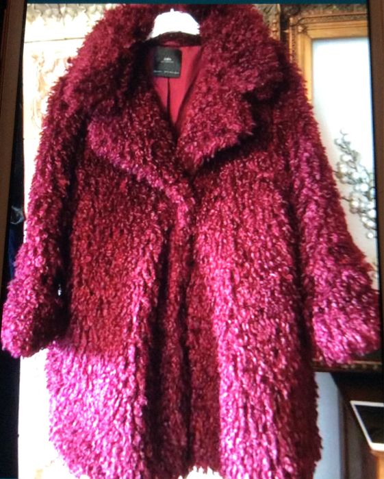 Jacheta pufoasă Zara superba mărimea L/XL