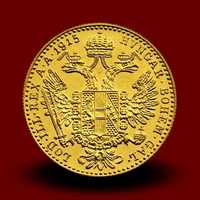 Moneda 1 ducat Franz Iosef impecabila cu acte de provenienta