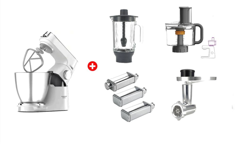 Кухонная машина(Комбайн) Titanium Chef Baker XL+ 7 насадок