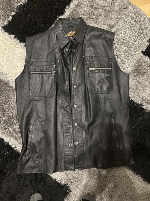 Vesta cu capse Harley Davidson XXL