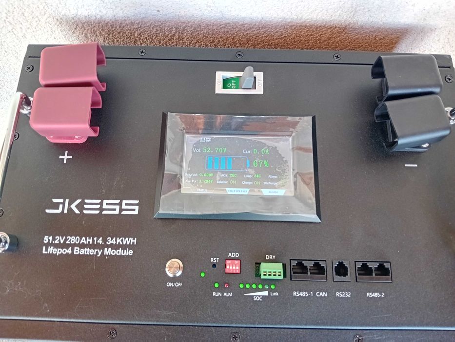 Baterie Lithium 16 KW 48 v 310Ah LifePo4 Panouri solare tractiune