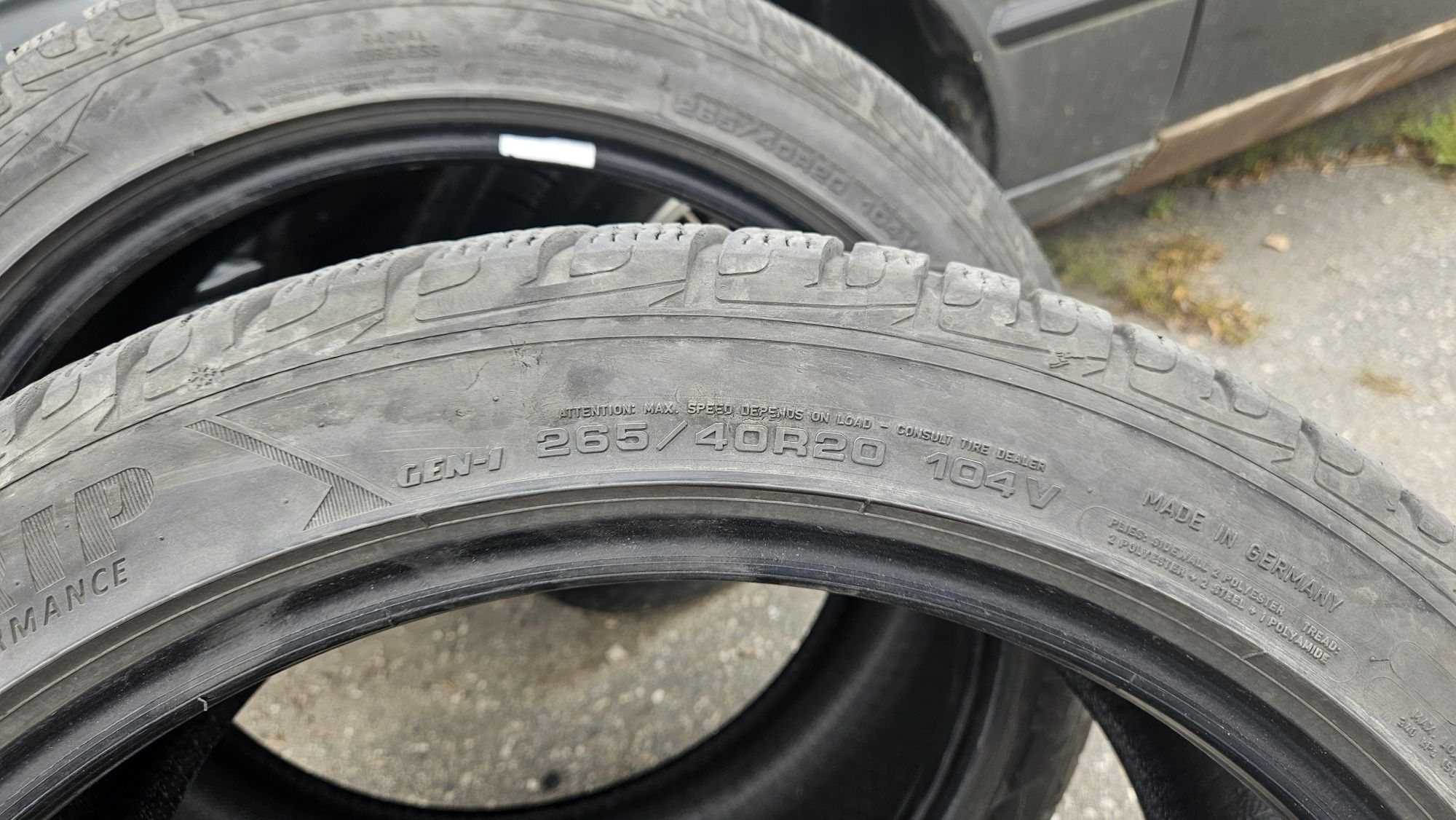 Гуми 265 40 20 goodyear