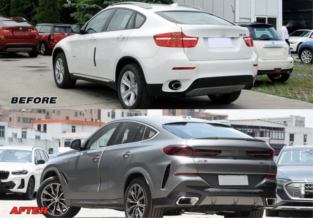 Bmw X6 E71 restyling обвес body kit X6 2024