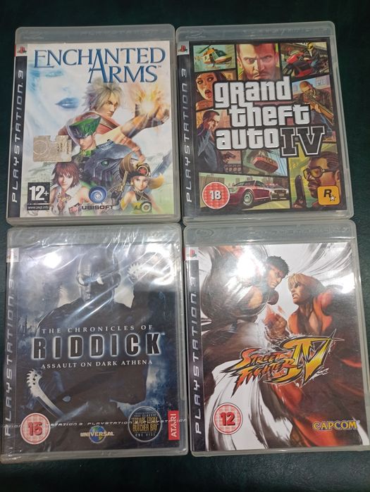PS3 jocuri 4buc noi 80lei buc