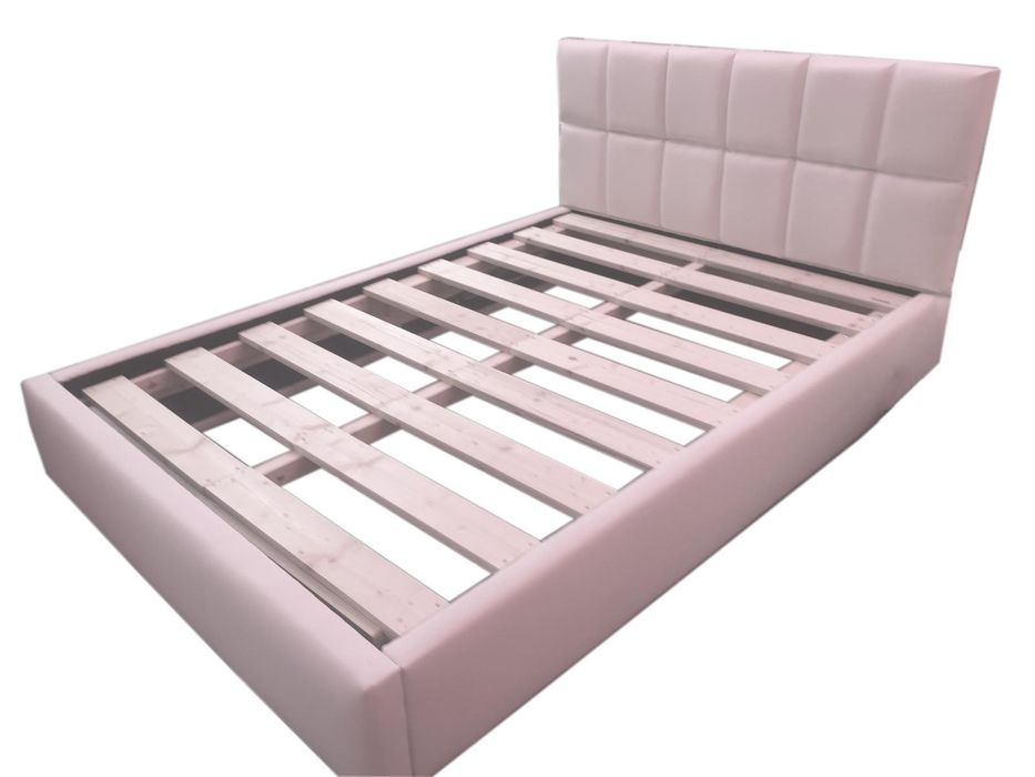 Pat Tapițat NOU pe Structura de Lemn| Transport GRATUIT