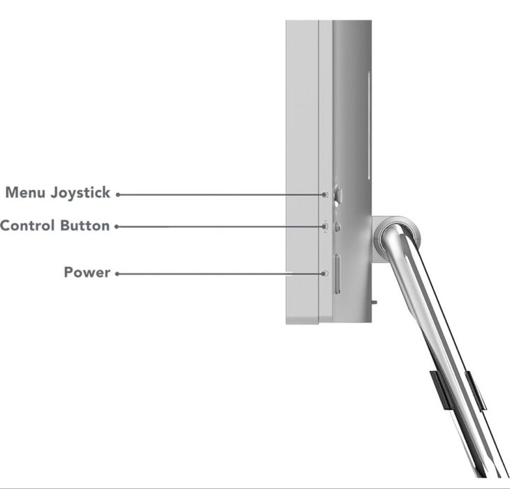Monitor Lenovo Q27h-20 QHD de 27"