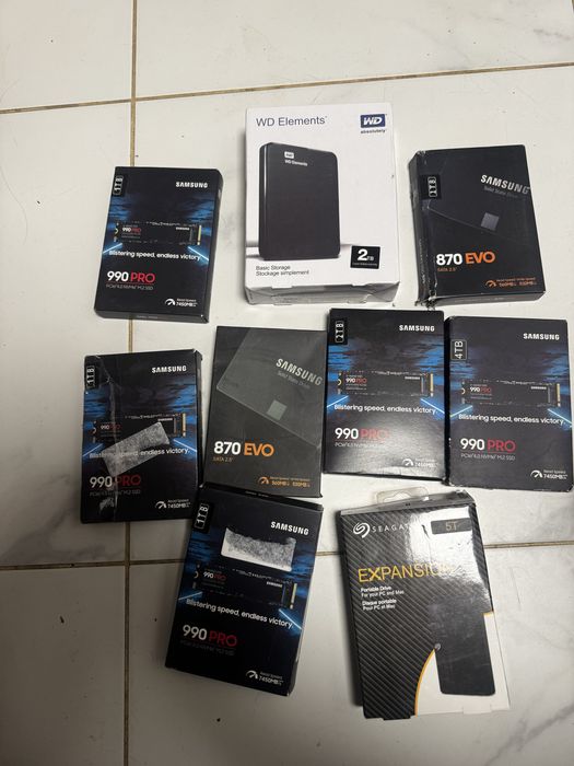 Vand Solid State Drive Samsung: 1tb 2 Tb 4 TB