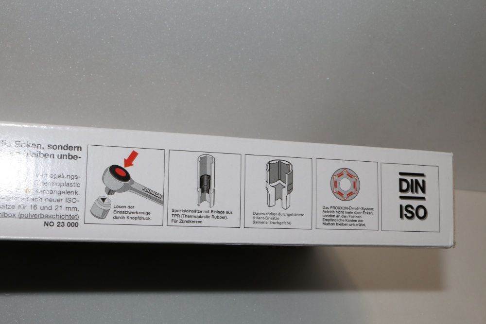 гедоре, гидория 1/2" PROXXON 29 части, ключ, Германия