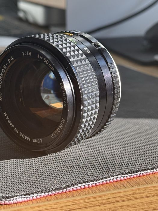 Minolta 50mm f1.4 MD
