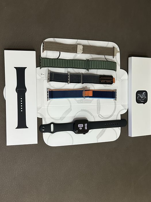Apple Watch 11 de 46 mm Factura / Garantie eMag folosit 1 lună