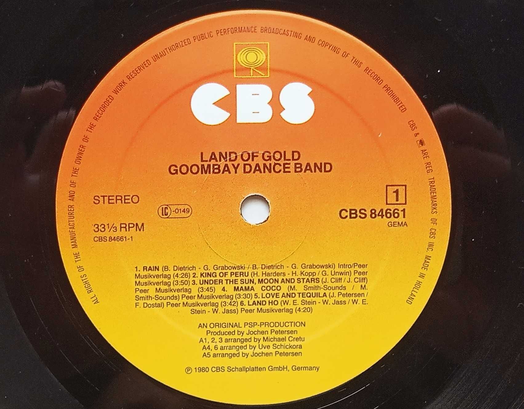 disc vinil Vinil Goombay Dance Band - Land Of Gold (1980)